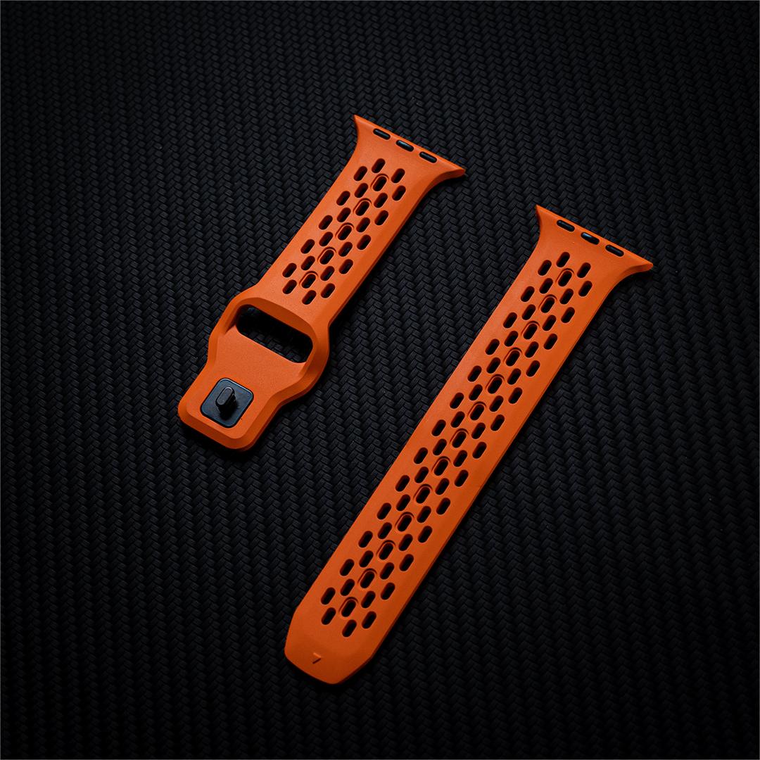 FKM Gummi Atmungsaktives Armband für die Apple Watch