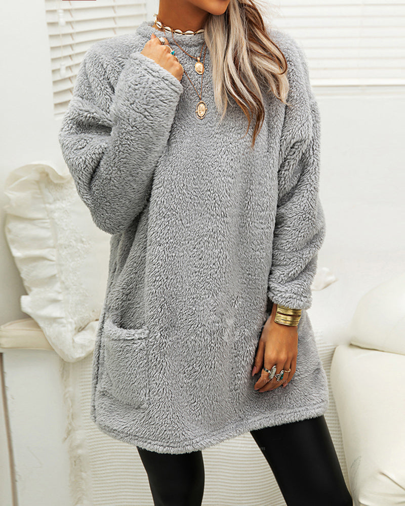 Shelly | Warmer längerer Pullover