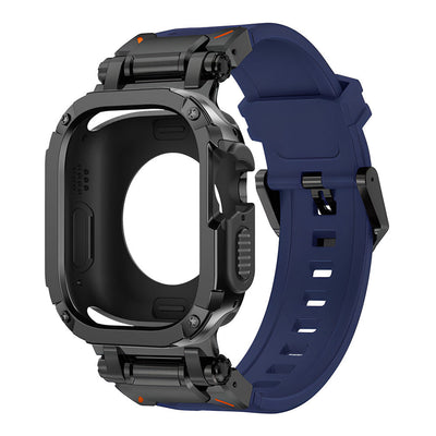 Explorer Tactical Fluoro Gummi Strape+ TPU+PC 2-in-1 Hülle für Apple Watch