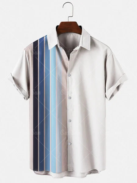 Dennis – 3D Sommer Casual Bedrucktes Hawaiian Shirt für Herren