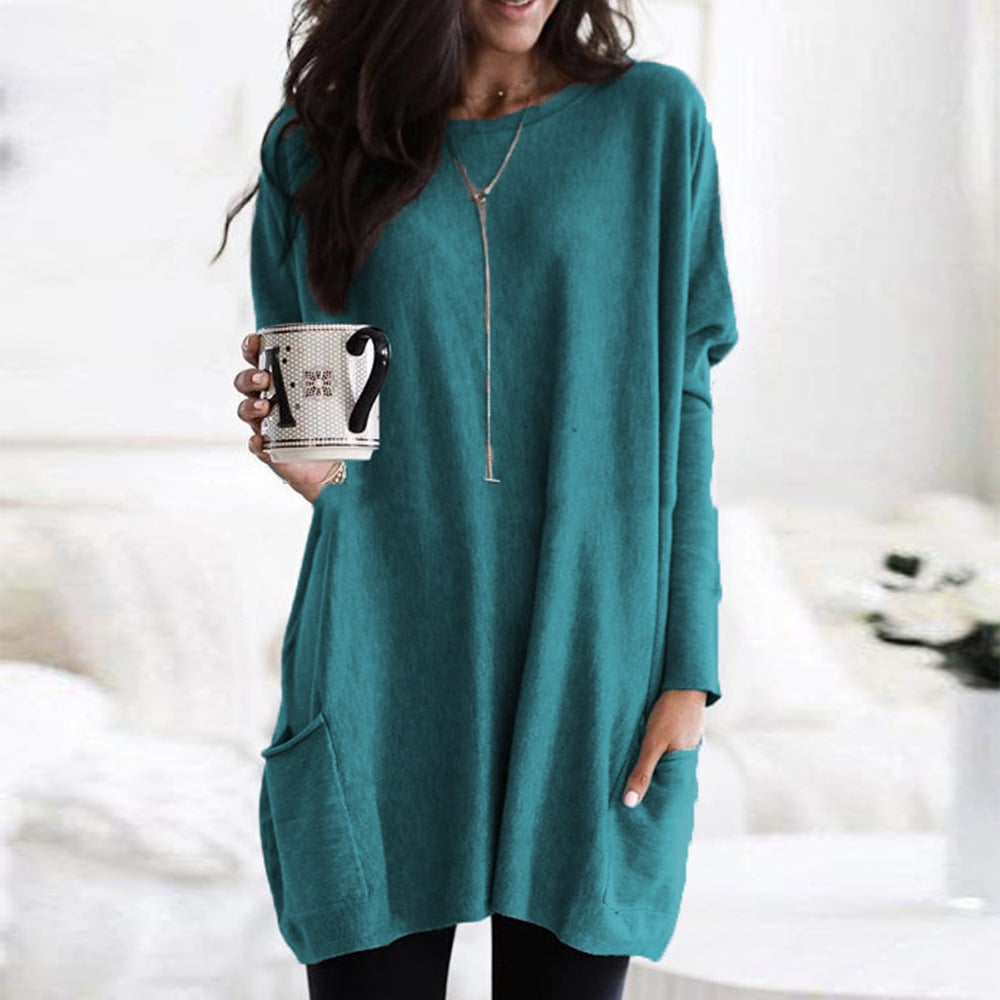 Elsinora | Elegantes T-shirt mit Tasche