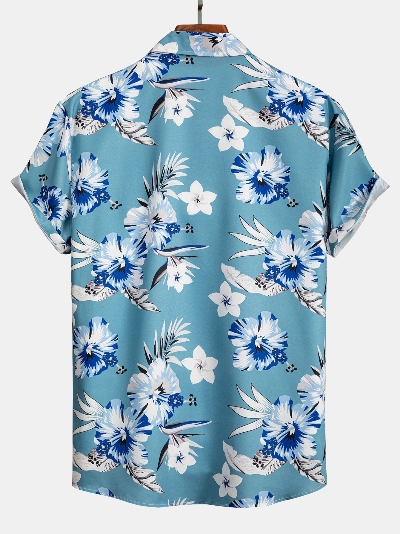 Tropisches Blümchen Shirt und Bademode