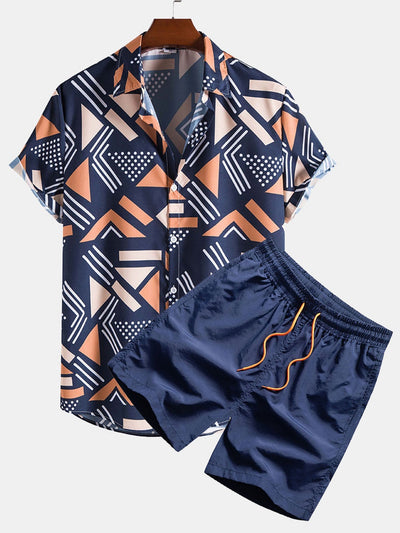 Geometrisches Druckset