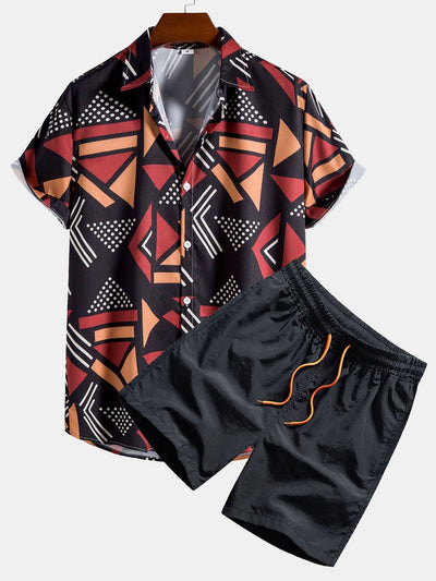 Geometrisches Druckset