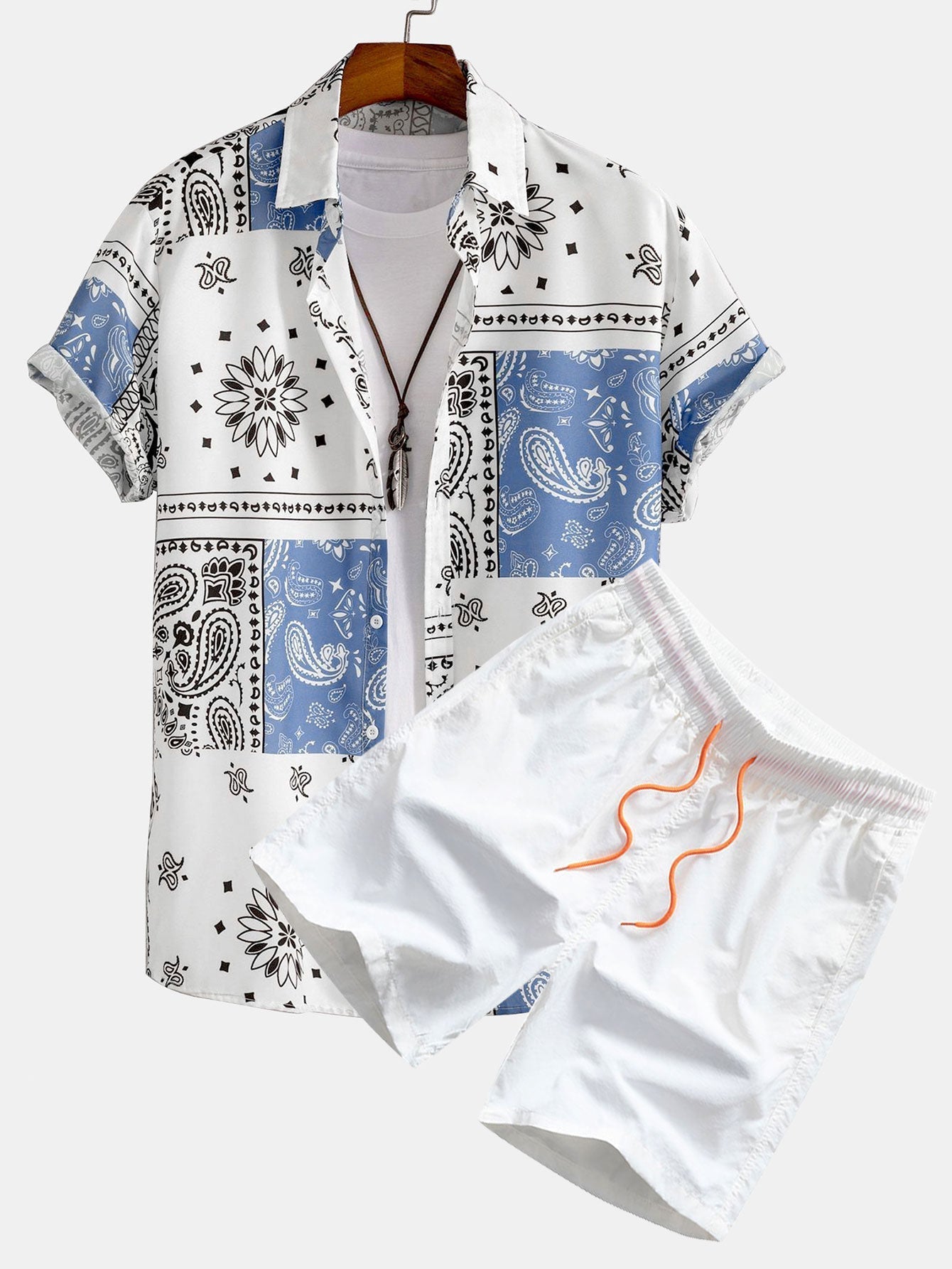 Paisley gemustertes Set