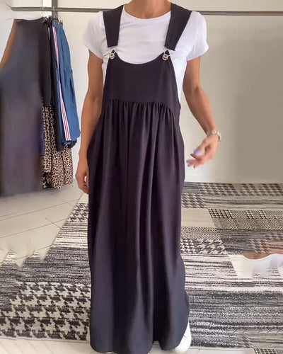 CAMILLE | Fluider ärmelloser Casual-Chic Kleid