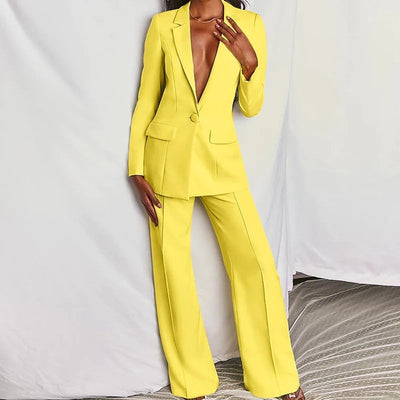Hayley – Eleganter Damenanzug mit Langem Ärmel