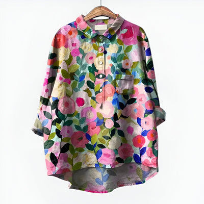 Maud™ | Bluse mit elegantem Blumenmuster