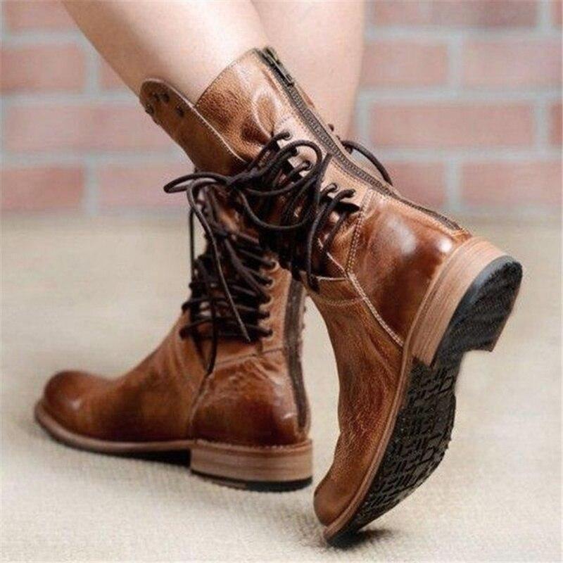 Maura | Lederboots mit Schnürung