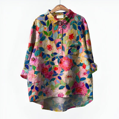 Aurore™ | Elegante Bluse mit Blumenprint