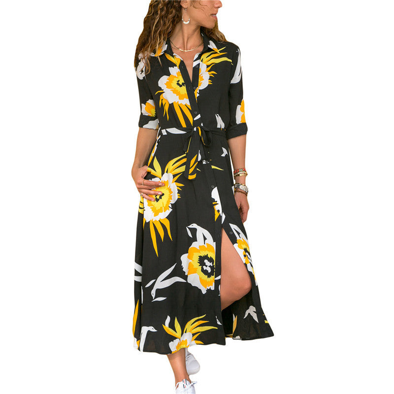 Donna – Vintage Chiffon Kleid