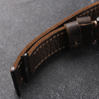 Handgefertigtes Erstklassiges Rindslederarmband für die Apple Watch
