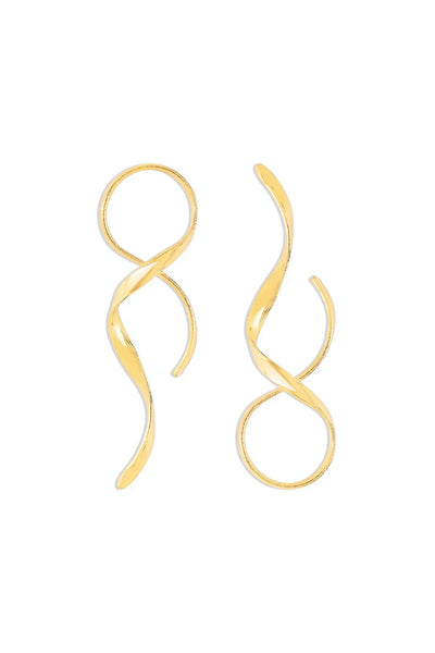 Damen Ohrringe aus Edelstahl mit eleganter Tropfenform