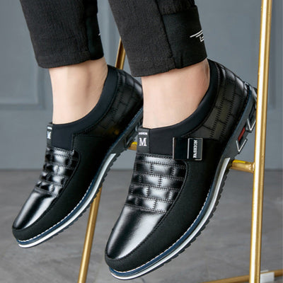 Andrew – Koreanische Business-Casual-Schuhe aus veganem Leder