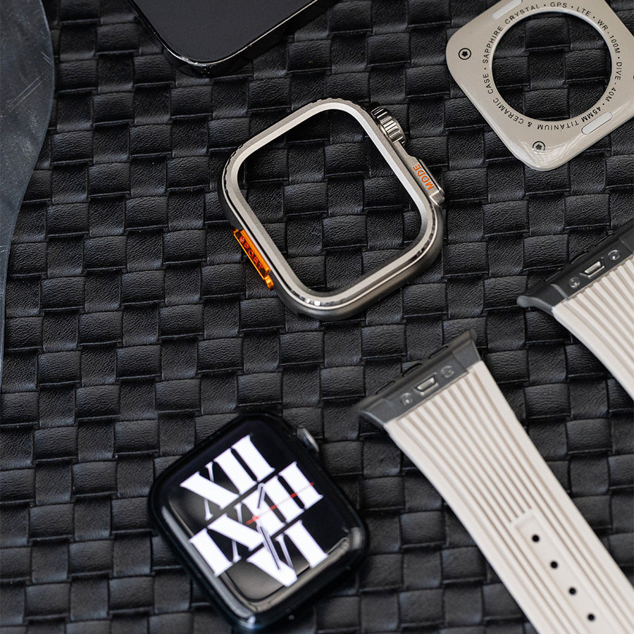 Robustes Titanlegierung Gehäuse für Apple Watch