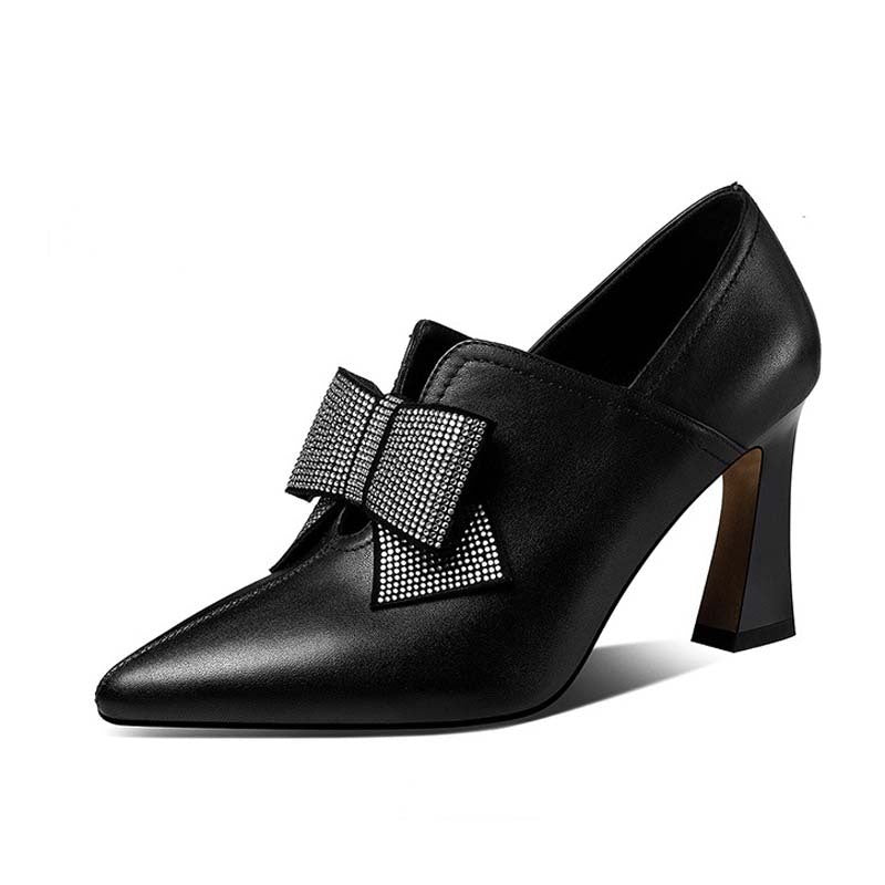 Melanie – Damen High Heels mit Schleifen