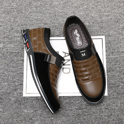 Andrew – Koreanische Business-Casual-Schuhe aus veganem Leder