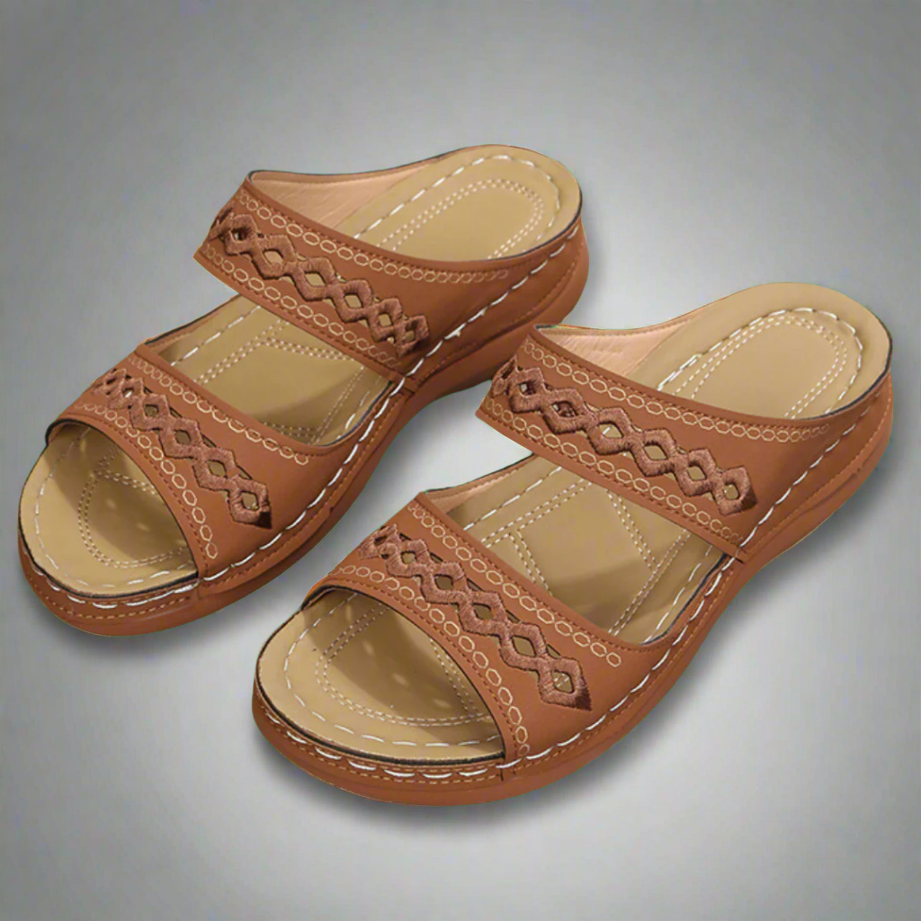 Delina | Premium Orthopädische Damen-Sandalen für einen bequemen Sommer