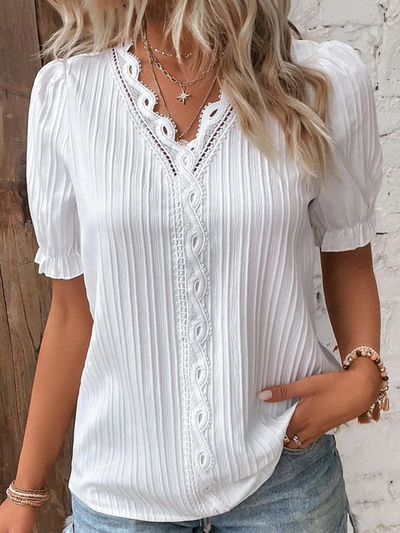 Stylischs Basic-T-Shirt