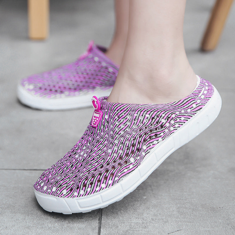 Jacqueline – Damen-Pantoletten mit Cut-Outs