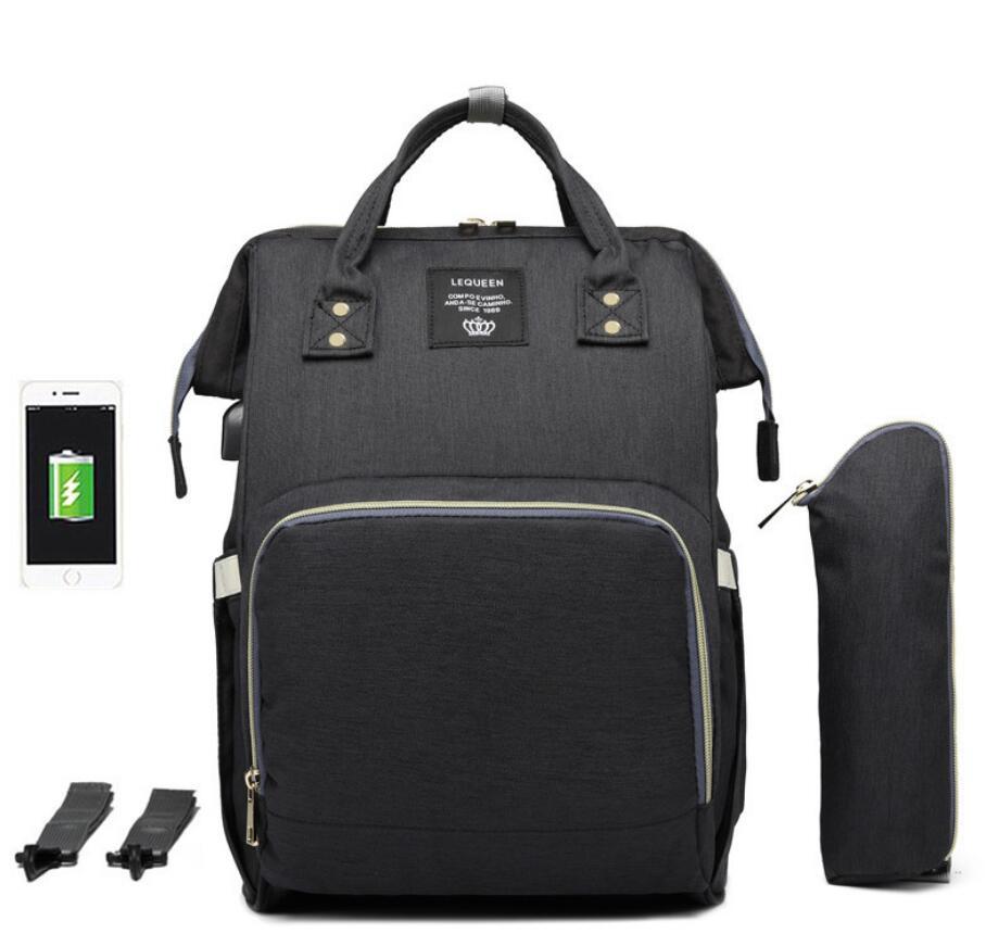 Louise – Große Kapazität Wickeltasche für Mamas mit modischem Design