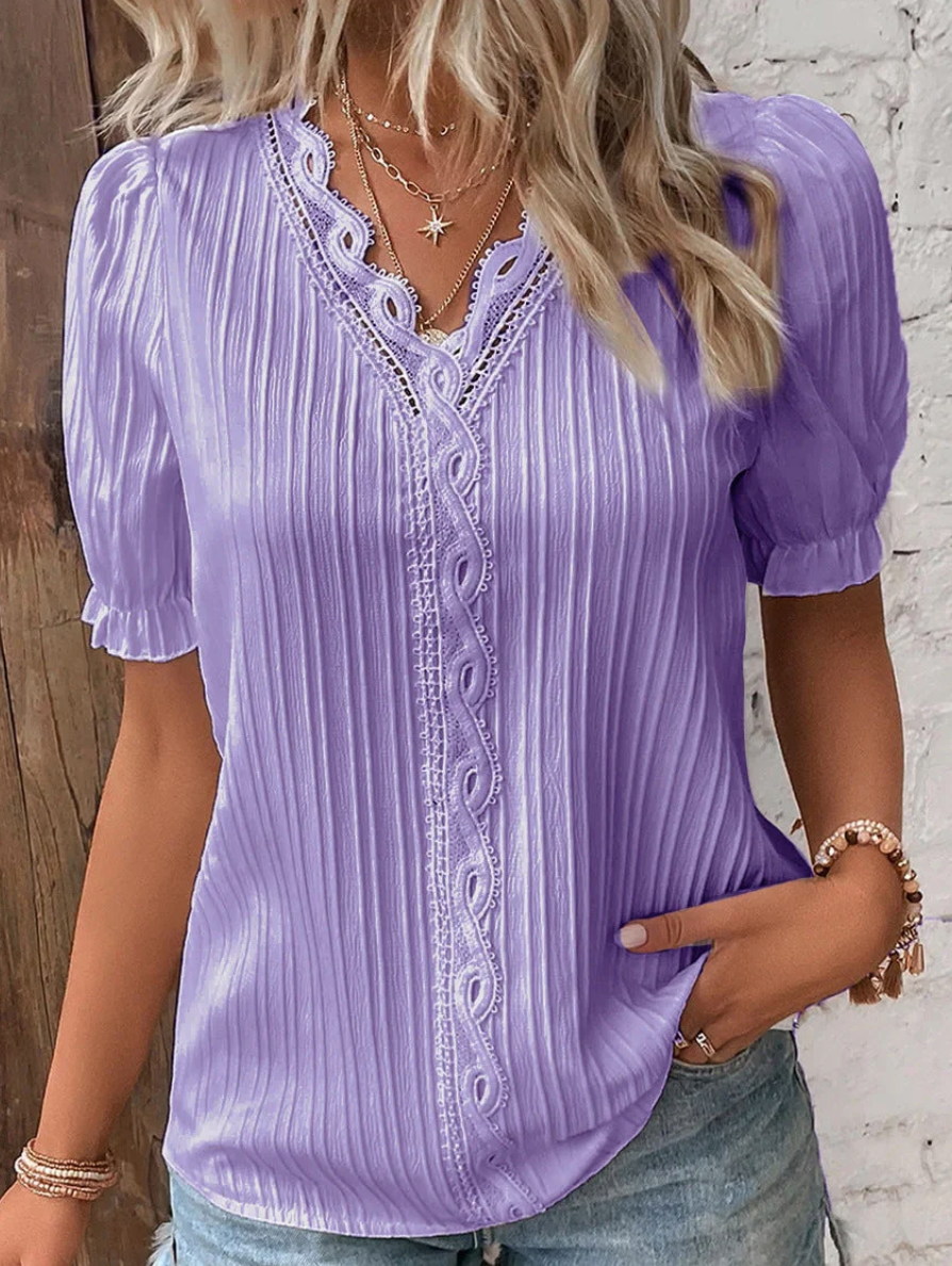 Stylischs Basic-T-Shirt