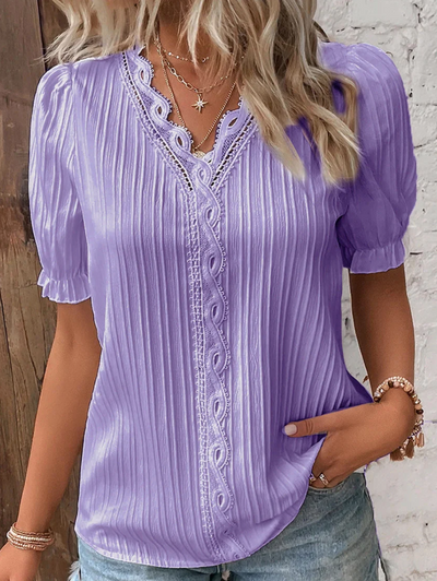 Stylischs Basic-T-Shirt