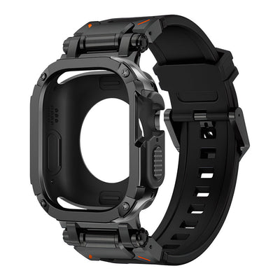 Explorer Tactical Fluoro Gummi Strape+ TPU+PC 2-in-1 Hülle für Apple Watch