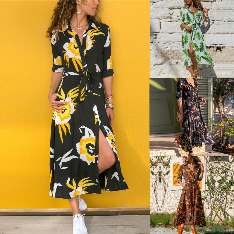 Donna – Vintage Chiffon Kleid