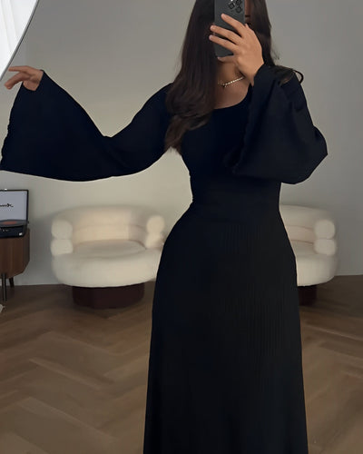 Gabriella - Elegant knitted long dress