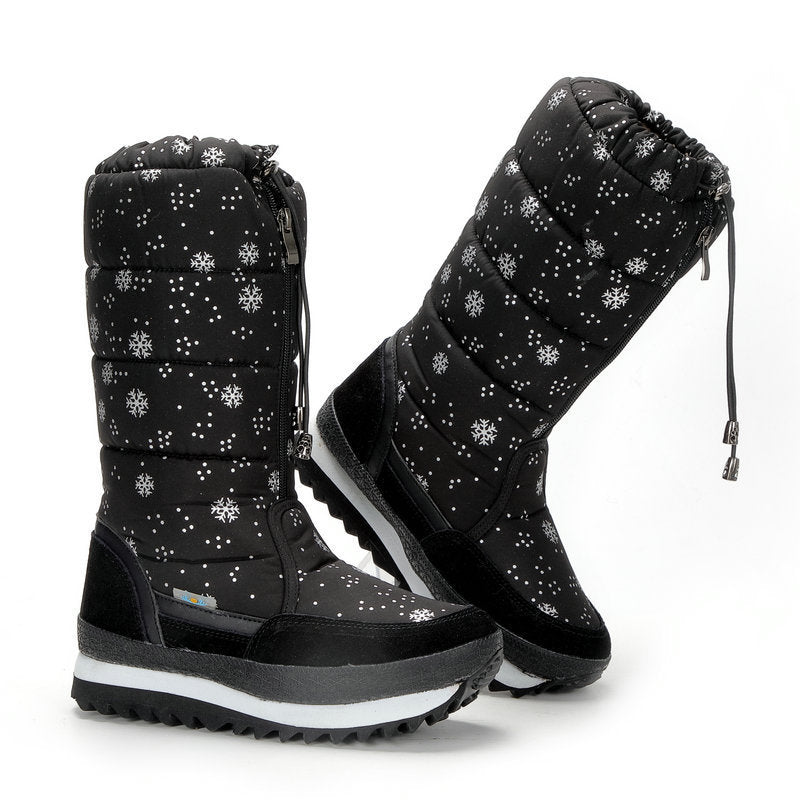 Claire – Damen Winterstiefel mit warmem Kunstfell