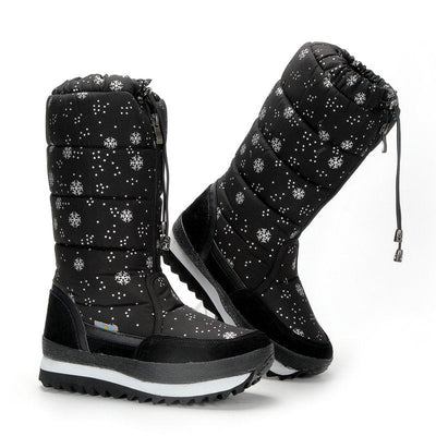 Claire – Damen Winterstiefel mit warmem Kunstfell