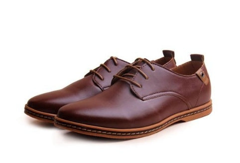 Ronald – Bequeme Herrenhalbschuhe aus Premium Veganem Leder