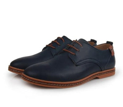 Ronald – Bequeme Herrenhalbschuhe aus Premium Veganem Leder