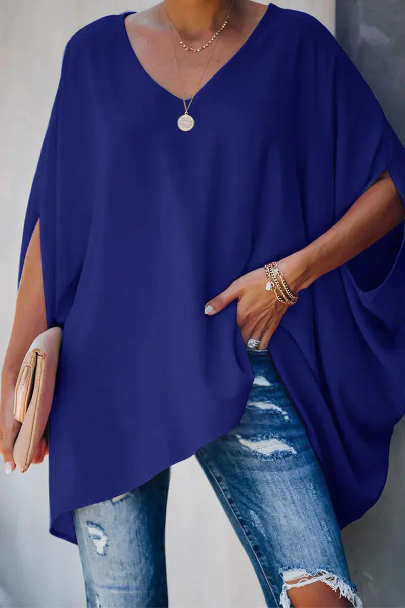 Lela - Elegante lockere Bluse für Frühling und Sommer