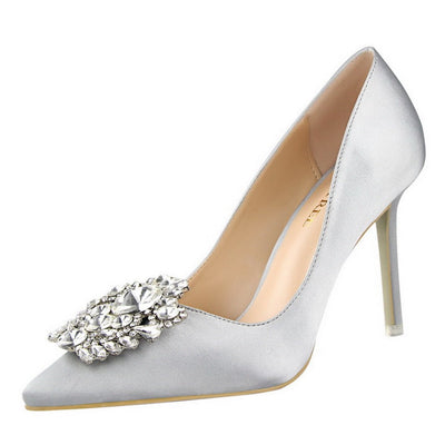 Rachael – Stiletto High Heels aus Premium Veganem Leder mit Spitzem Zehen