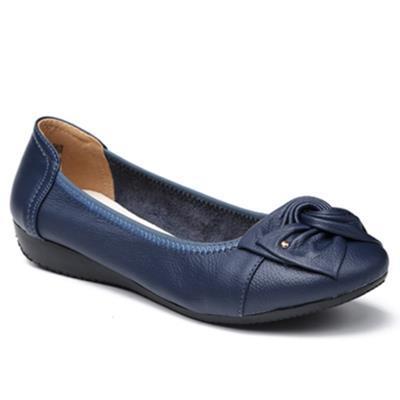 Julie – Flache Damen Schuhe aus veganem Leder für Frühling und Sommer