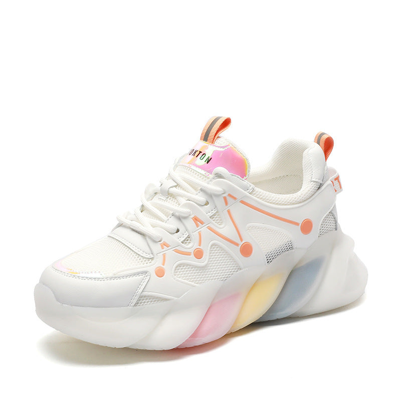 Melissa – Atmungsaktive, bunte Freizeitschuhe mit dickem Sohlenprofil