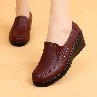 Anna – Weiche Damen Pumps mit Wedge-Absatz