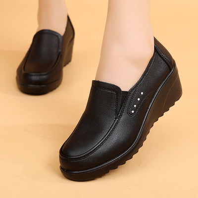 Anna – Weiche Damen Pumps mit Wedge-Absatz