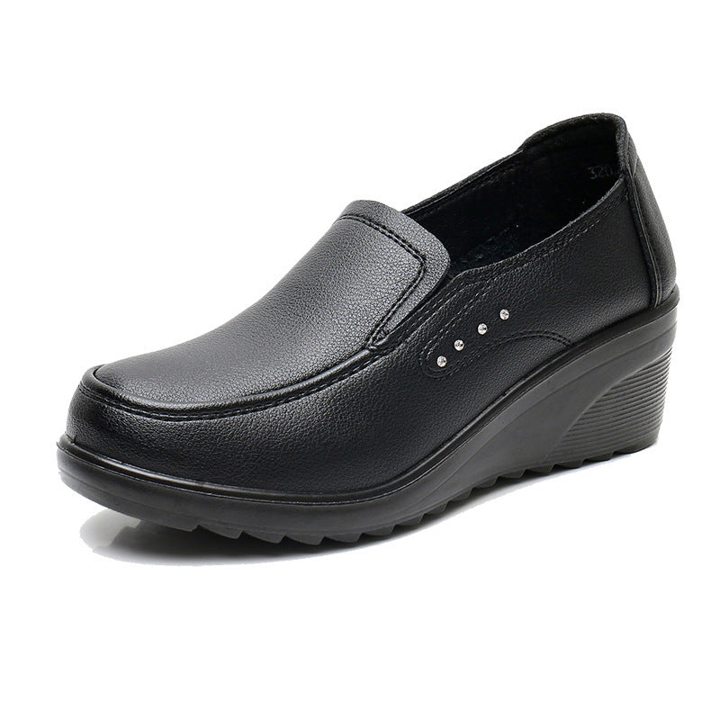 Anna – Weiche Damen Pumps mit Wedge-Absatz