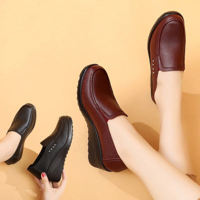 Anna – Weiche Damen Pumps mit Wedge-Absatz