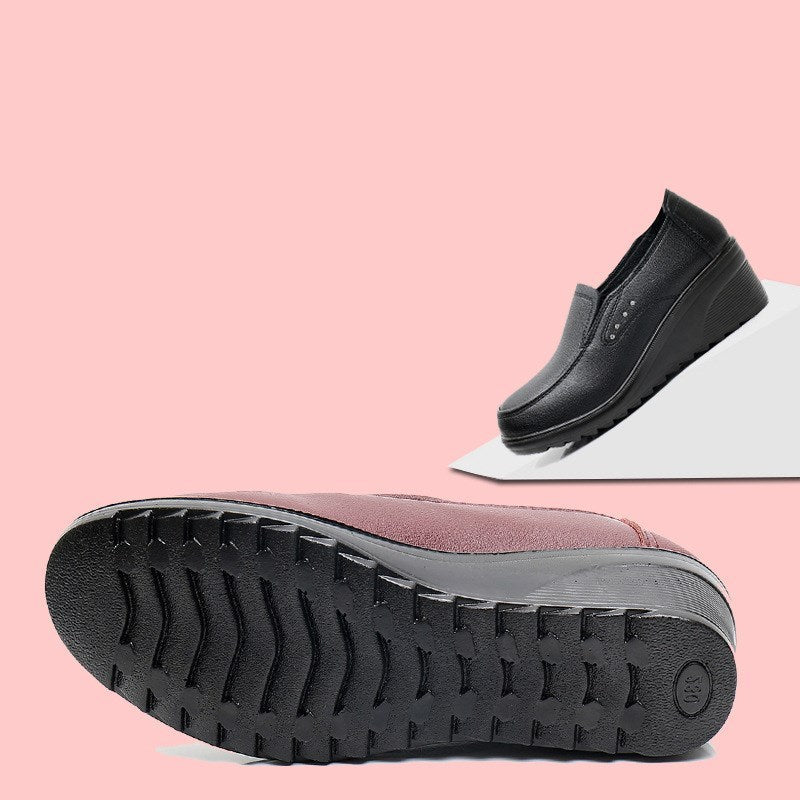 Anna – Weiche Damen Pumps mit Wedge-Absatz