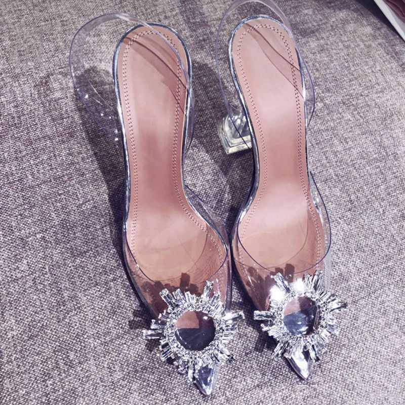 Lily – Elegante Hochzeitsschuhe mit Kristallabsatz