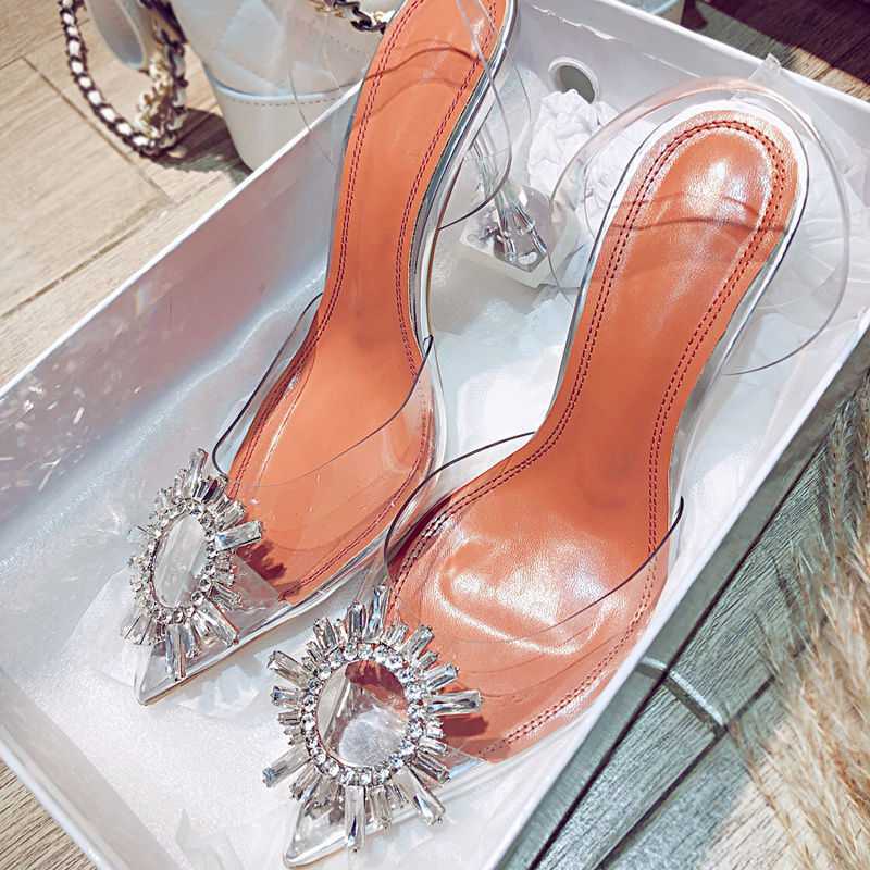Lily – Elegante Hochzeitsschuhe mit Kristallabsatz
