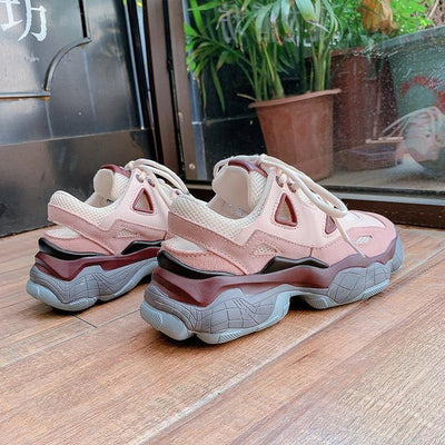 Marie – Plattformschuhe mit Schnürung für Damen