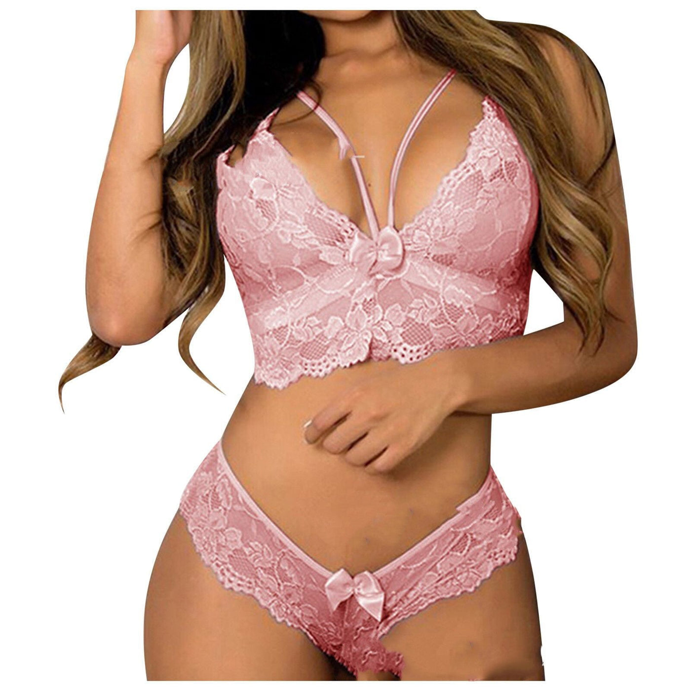 Anne – Sexy Damen Übergrößen Korsett aus Spitze mit Blumenmuster