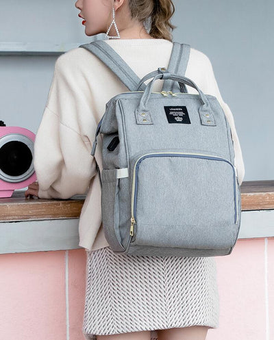 Louise – Große Kapazität Wickeltasche für Mamas mit modischem Design
