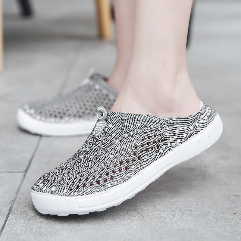 Jacqueline – Damen-Pantoletten mit Cut-Outs