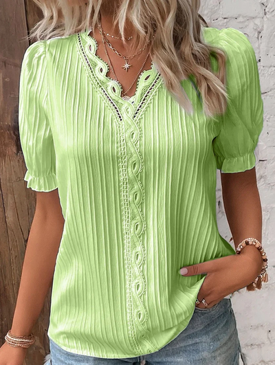 Stylischs Basic-T-Shirt